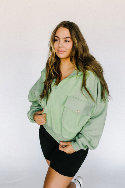 The Pocket Pullover (Green)